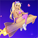 Rocket Queen Crash Game Logo